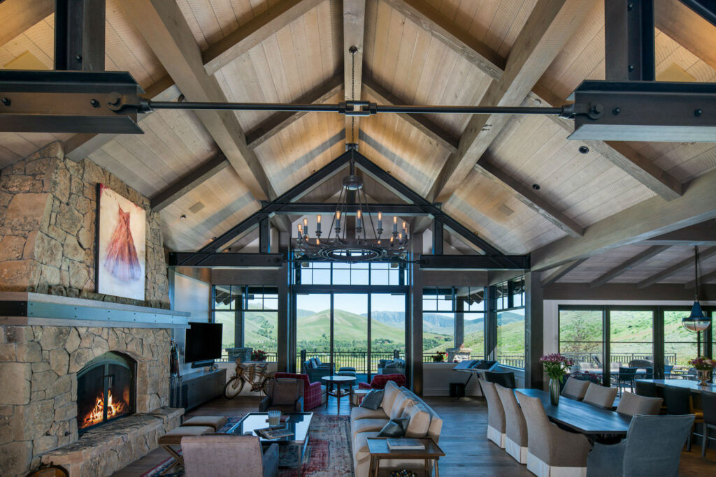 White Clouds Sun Valley Idaho Residential Architecture RLB Architectura