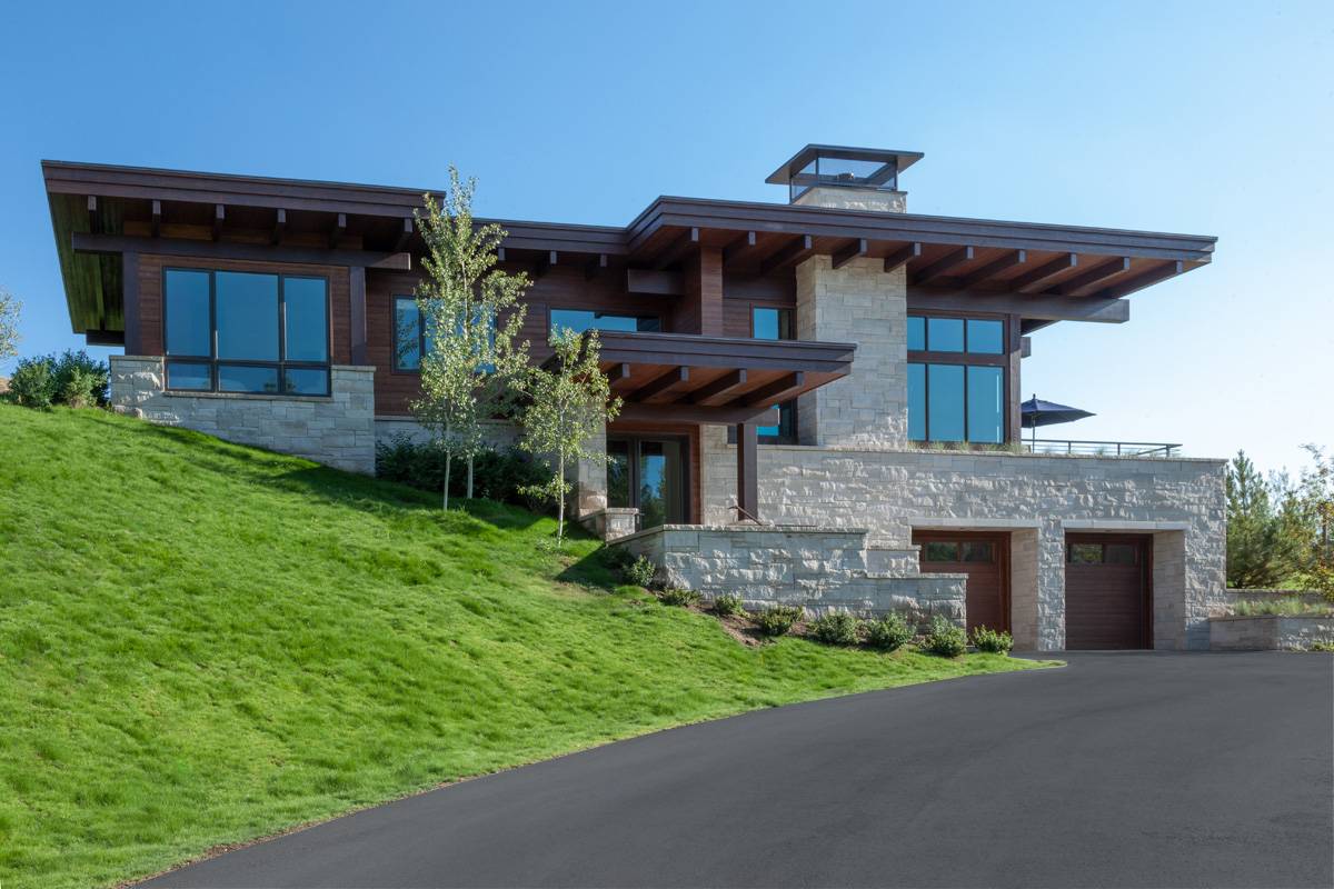 white clouds sun peak residence sun valley idaho